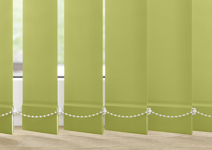 Roma, Lime - Vertical Blind - Image 4